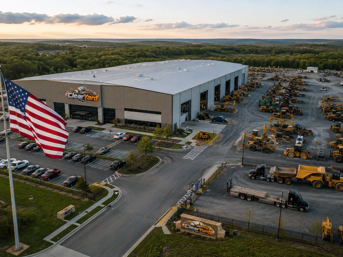 Heavy equipment available in current stock