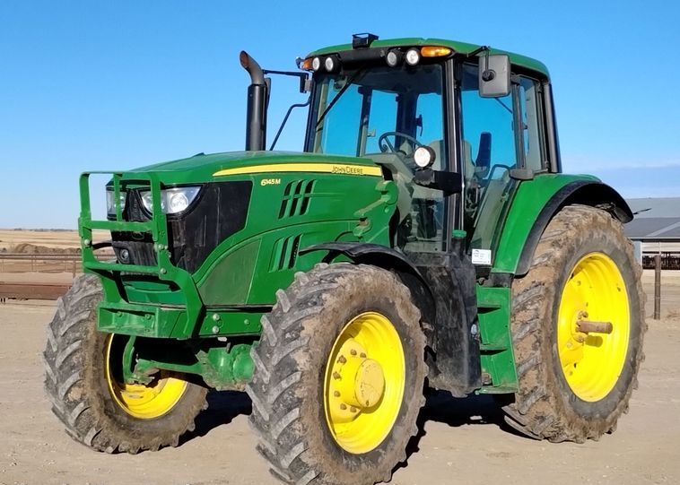 2017 John Deere 6145M equipment photo