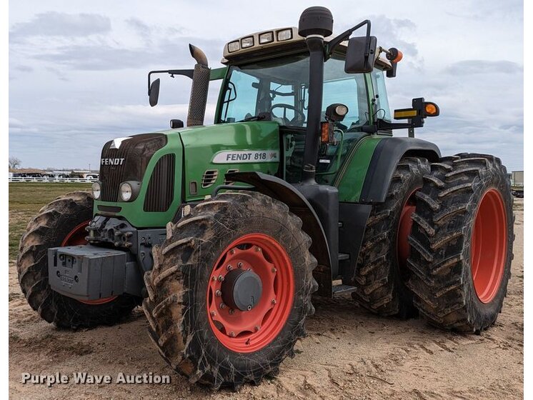 2010 Fendt 818 equipment photo